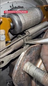 How To Adiustment Hand Brake mechanic skill #automotivetools #automobile #mechaniclife