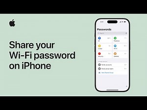 How to share your Wi-Fi password on iPhone | Apple Support