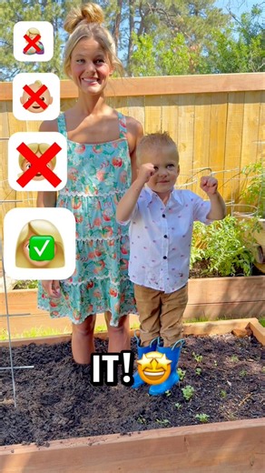 How BIG will she grow?! 😭 #mom #cute #grow #funny #garden #grow | The Big Family