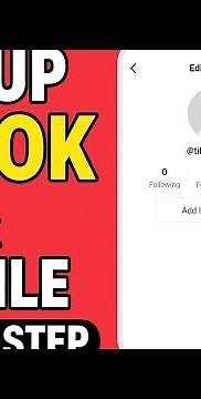 How to Set Up TikTok Bio & Profile | Step by Step Guide