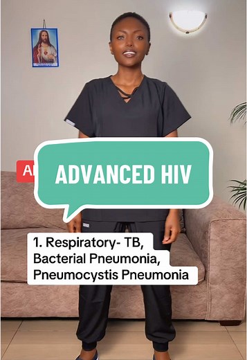 In advanced HIV, a weakened immune system (low CD4 count) allows opportunistic infections (OIs) like TB, PCP pneumonia, CMV, cryptococcal meningitis, and candidiasis to thrive. These infections arise because the body can’t fight pathogens it would normally control. Antiretroviral therapy (ART) restores immune function, reducing viral load and increasing CD4 counts, preventing OIs. Prophylactic antibiotics (e.g., cotrimoxazole) further prevent infections in severely immunocompromised patients. #h