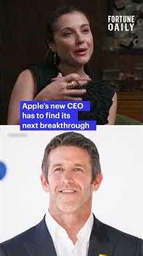 Apple's new CEO has to find its next breakthrough