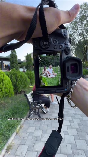 Wholesome Photography Surprise for Couples