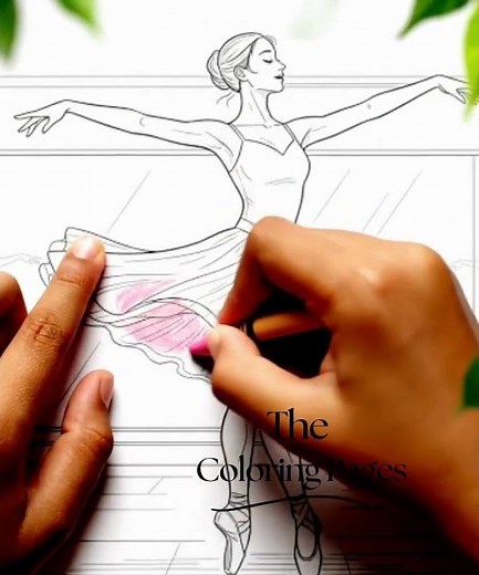 Free Printable Ballerina Coloring Pages for Kids Fun Dance and Ballet Art Designs