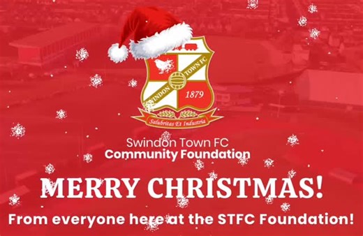 Merry Christmas Everyone!❤️🎄 #STFC #ProudToBeSwindon 🔴⚪️ | Swindon Town FC Community Foundation