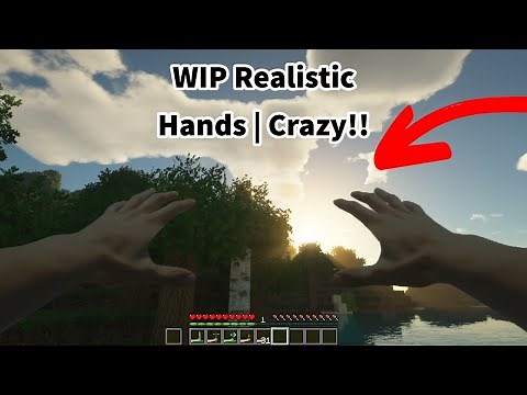 Minecraft Concept Mod | Realistic Hands