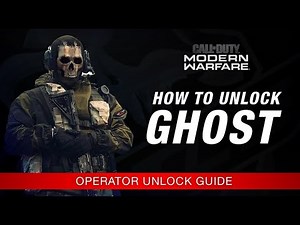 Modern Warfare : How to Unlock GHOST / Operator Unlock Guide (Call Of Duty MW)