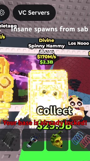 #roblox insane spawns from sab #games