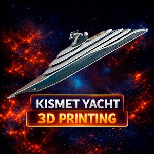 KISMET YACHT - 3D Printed Model (8 Inches) - Etsy Canada