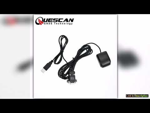 Serial RS232 GPS Receiver DB9 with USB power NMEA 0183 GPS Antenna Receiver Marine VHF Yaesu