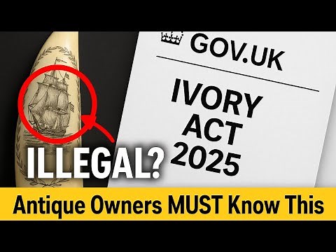 UK Antique Ivory Ban Explained: 2025 Law Update, Exemptions, Penalties & Collector Advice