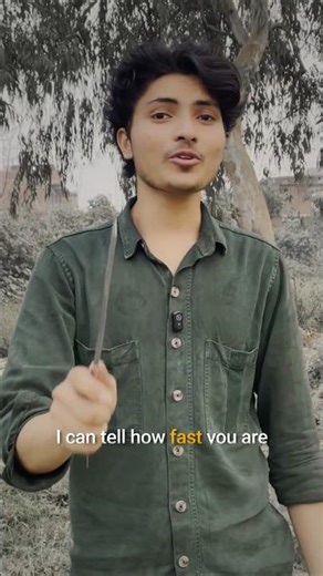 I Can Tell How Fast You Are With Just This Ruler ⚡