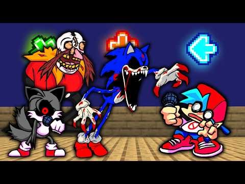 SONIC EXE | FNF Character Test | Gameplay VS Playground