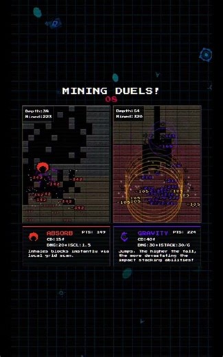 Absorb vs Gravity | Mining Duels!