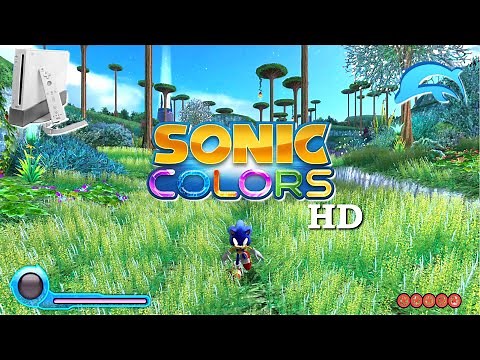 Sonic Colors ~HD Textures + 60FPS Patch | Wii Dolphin | 4K Emulator PC Gameplay