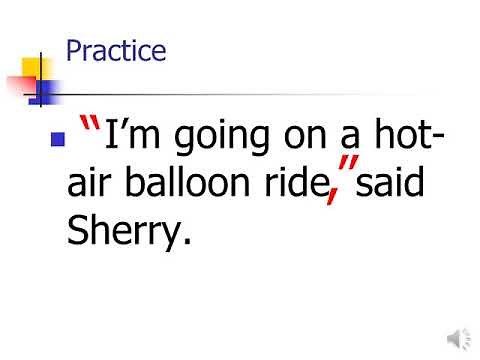 Grade 2: English Quotation Marks