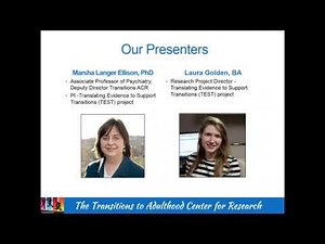 Best Practices for Transition Planning webinar