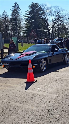 Karl Custom Corvette Drive By Engine Sound Modded Detroit Season Opener Car Show 2026