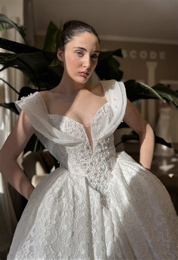 ახალი კოლექციიდან🤍 #dresscodewedding #wedding #weddingdress #weddingdressinspo #bridallook