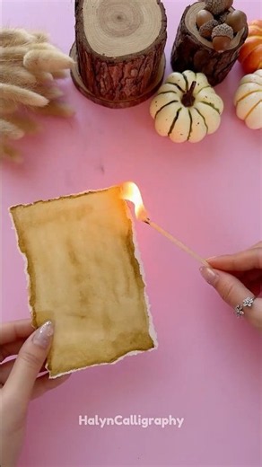DIY Halloween Party Invitation Idea 📜🔥