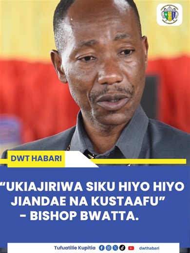 Askofu wa Kanisa la Anglikana Tanzania Dayosisi ya Western Tanganyika Rt.Rev. Emmanuel C. Bwatta amewataka watushi wa Dayosisi hiyo kuwa na utaratibu wa kufanya maandalizi mapema ya kustaafu pindi Wanapoanza Kazi ili kukwepa adha zinazoweza kujitokeza uzeeni. Bishop Bwatta Ameyasema hayo January 31, 2026, Katika Kanisa la Mt. Stephano Musagara Kata ya Mkatanga Wilayani Buhigwe wakati akifungua Semina ya siku moja ya Utulivu wa Watumishi na Viongozi Kanisa Dayosisi hiyo Kanda ya Manyovu. Katika h