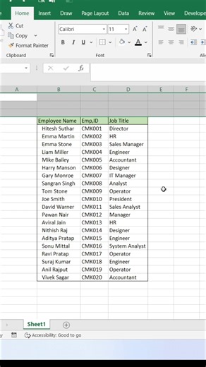 Excel Tricks 👍 #exceltips #exceltricks #exceltutorial #Excel | computernotion