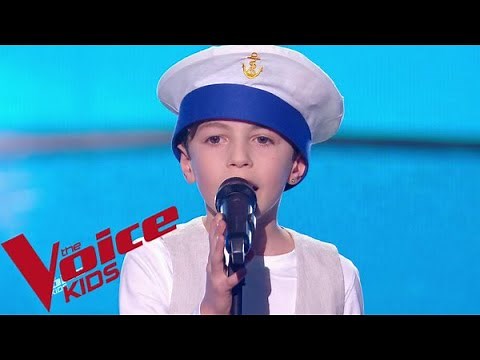 Hugues Aufray - Santiano | Liam A | The Voice Kids 2024 | Audition à l'aveugle