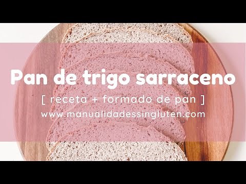 PAN DE TRIGO SARRACENO | sin gluten + sin huevo + sin lácteos