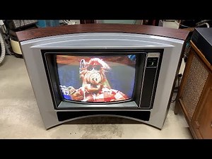 1979 Zenith Model SL2541X Panorama 25" TV