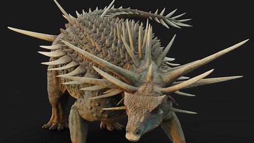 A spine-tingling discovery: This dinosaur had spiked body armor