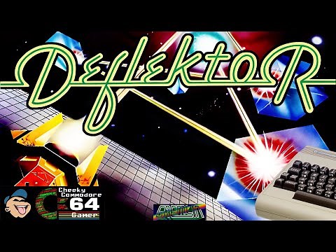 DEFLEKTOR – Commodore 64 (1987) | Laser Puzzle Game by Gremlin Graphics