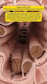 Inside Your Colon: What Doctors See During a Colonoscopy Screening