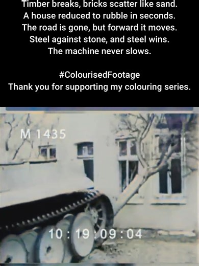 Historic Tank Maneuvers Through Obstacles