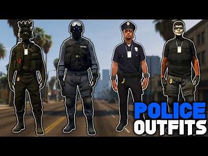 GTA 5 ONLINE How To Get Multiple POLICE Modded Outfits No Transfer Glitch! (Gta 5 Clothing Glitches)