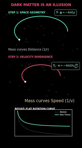 The Hidden Dimension of Gravity: Velocity Space #cosmology #space #universe #physics #astronomy