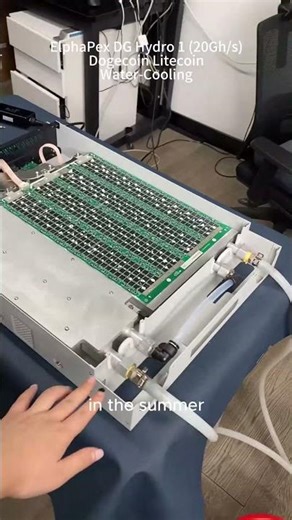 The quiet revolution begins with water-cooled professional crypto mining farm design