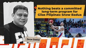 Nothing beats a committed long-term program for Gilas Pilipinas: Snow Badua WATCH the full episode here: https://youtu.be/_u0LRGh-rB8 | SPIN.ph