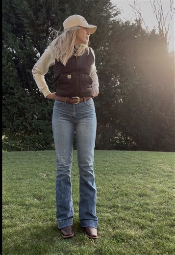 Stylish Western Outfit for Chores and Daily Wear