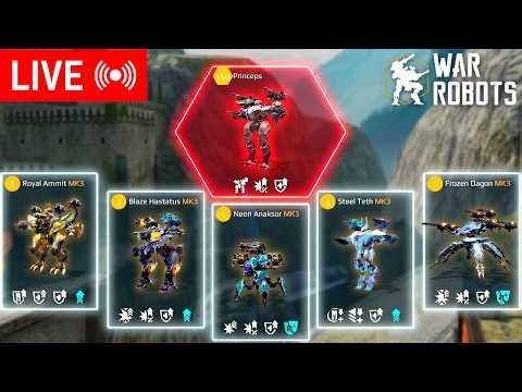 🔴 Live War Robots Gameplay | Best Robots, Meta Builds & High Damage Matches!