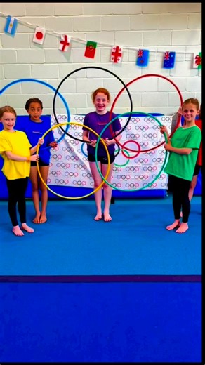 This is a brilliant OLYMPIC themed pulse raiser / warm up or fun conditioning idea! (Click on video to see it in full)Most popular one yet! Watch until the end as there’s a twist 🤩 Roll on the games!In a nutshell…………….*4 coloured hoops in the corner* Picker in the middle (this can change as game goes along)* Set pulse raising activity (e.g skipping) around the centre hoop* Then count down from 5* Players run to a coloured hoop* Coach decides on a challenge * Ball gets selected from a bag* Chall