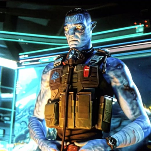 The Coldest character in all AVATAR #avatar #avatarthewayofwater #Quaritch #villain #series