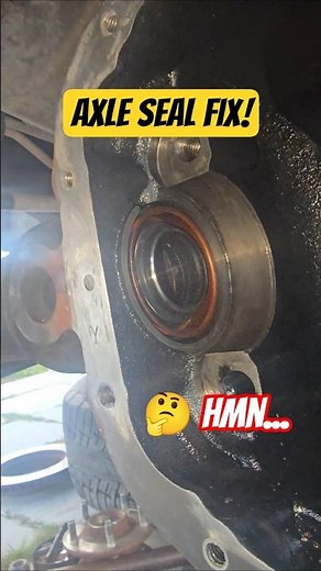 Jeep Wrangler Axle Seal Install 🔧 Easy Tool Hack!