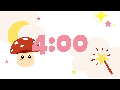 4 Minute Countdown Timer with Happy Music