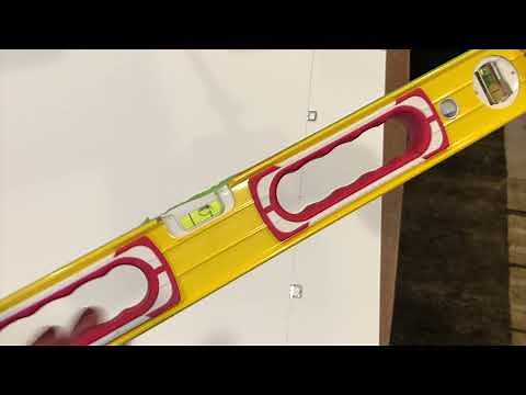 Hanging a Poster Dry Mounted to Foam Core using Foam Core Hooks