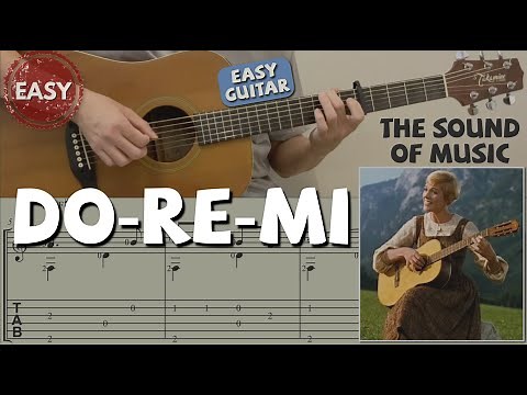 Do-Re-Mi / The Sound of Music (Easy Guitar) [Notation + TAB]