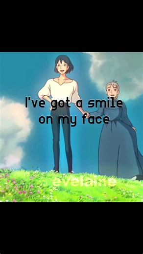 howl and sophie!🍁 #ghibli #lyrics #music #howlsmovingcastle