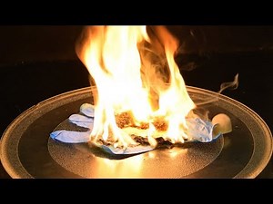 Nitric Acid Destroys Lab Glove