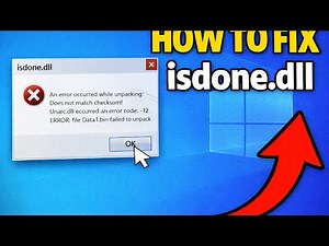 Fix isdone.dll (NEW)