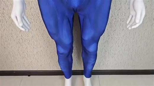 Blue Team Muscle Suit: Cosplay Bodysuit for Men - Etsy