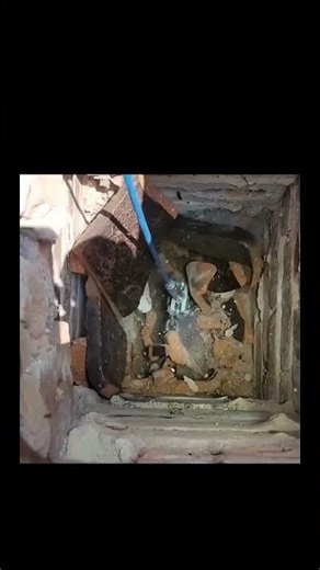 How chimney tiles are broken🧠 #shorts